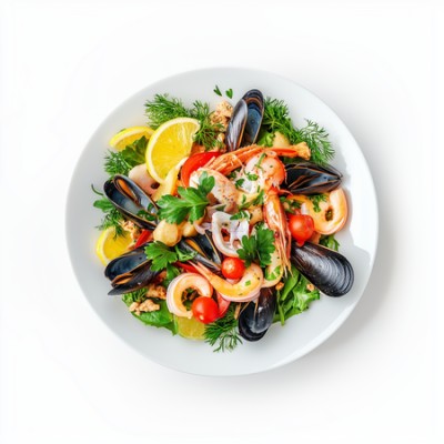 Фирменное блюдо Морской гриль прованс - купить в Нижнеянактаево